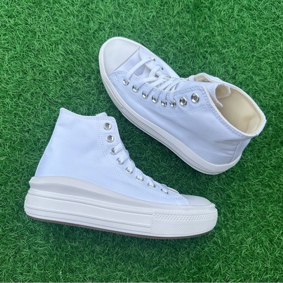 Converse Chuck Taylor All Move Hi White - Picture 10 of 14